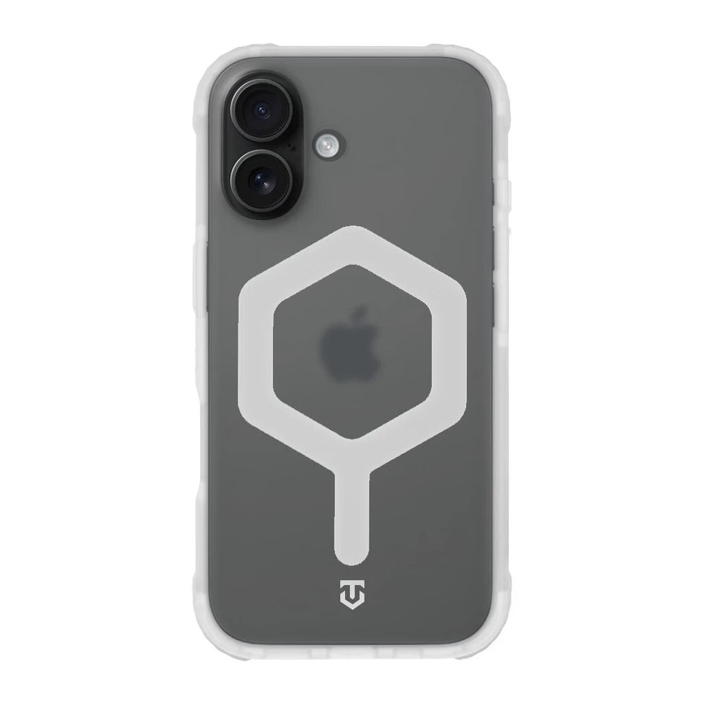 Tactical MagForce Hexagon tok Apple iPhone 16 készülékhez fehér - iPhone 16 tok a Domshop kínálatából