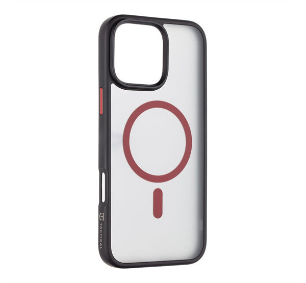 Tactical MagForce Hyperstealth 2.0 Apple iPhone 16 Pro Max MagSafe kompatibilis tok, fekete/piros - iPhone 16 Pro Max tok a Domshop kínálatából
