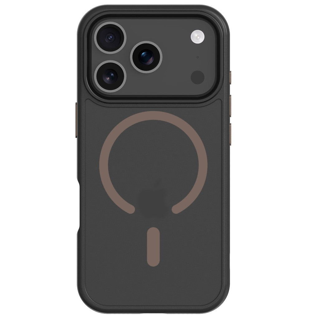 Tactical MagForce Hyperstealth 2.0 Apple iPhone 17 Pro Max MagSafe hátlap tok, fekete/barna - iPhone 17 Pro Max tok a Domshop kínálatából