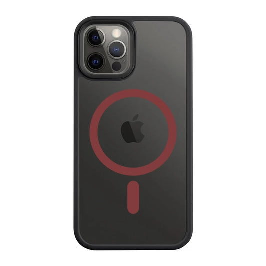 Tactical MagForce Hyperstealth 2.0 tok iPhone 12/12 Pro készülékhez fekete, piros - iPhone 12/12 Pro tok a Domshop kínálatából