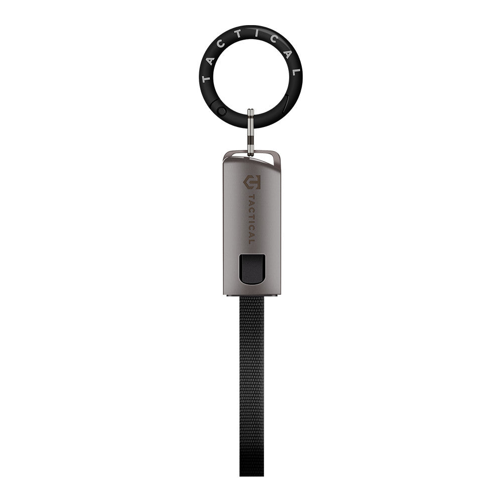 Tactical OODA Loop USB-C-USB-C töltő- és adatkábel, kulcstartó, fekete - USB-C kábel a Domshop kínálatából