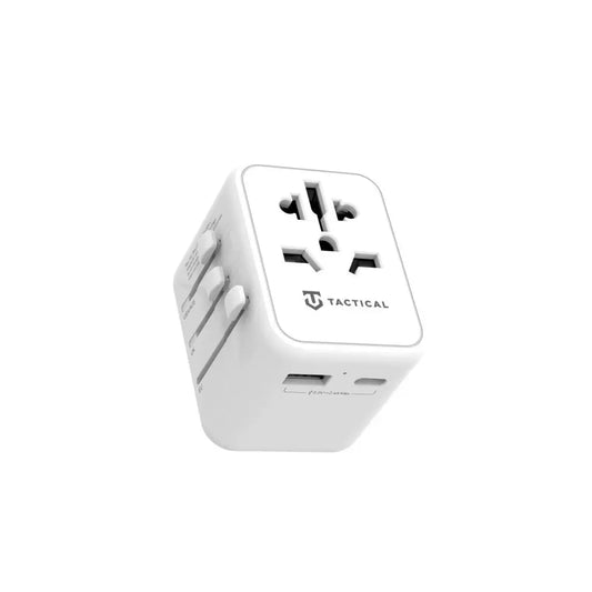 Tactical PTP Worldwide Utazó Adapter, Fehér - Átalakító, hub a Domshop kínálatából