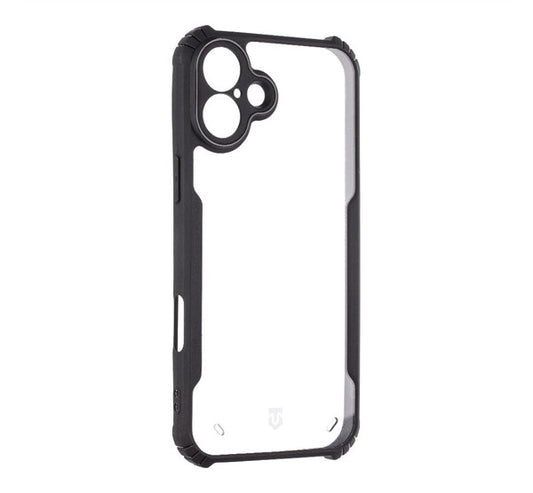 Tactical Quantum Stealth Apple iPhone 16 Plus tok, átlátszó/fekete - iPhone 16 Plus tok a Domshop kínálatából