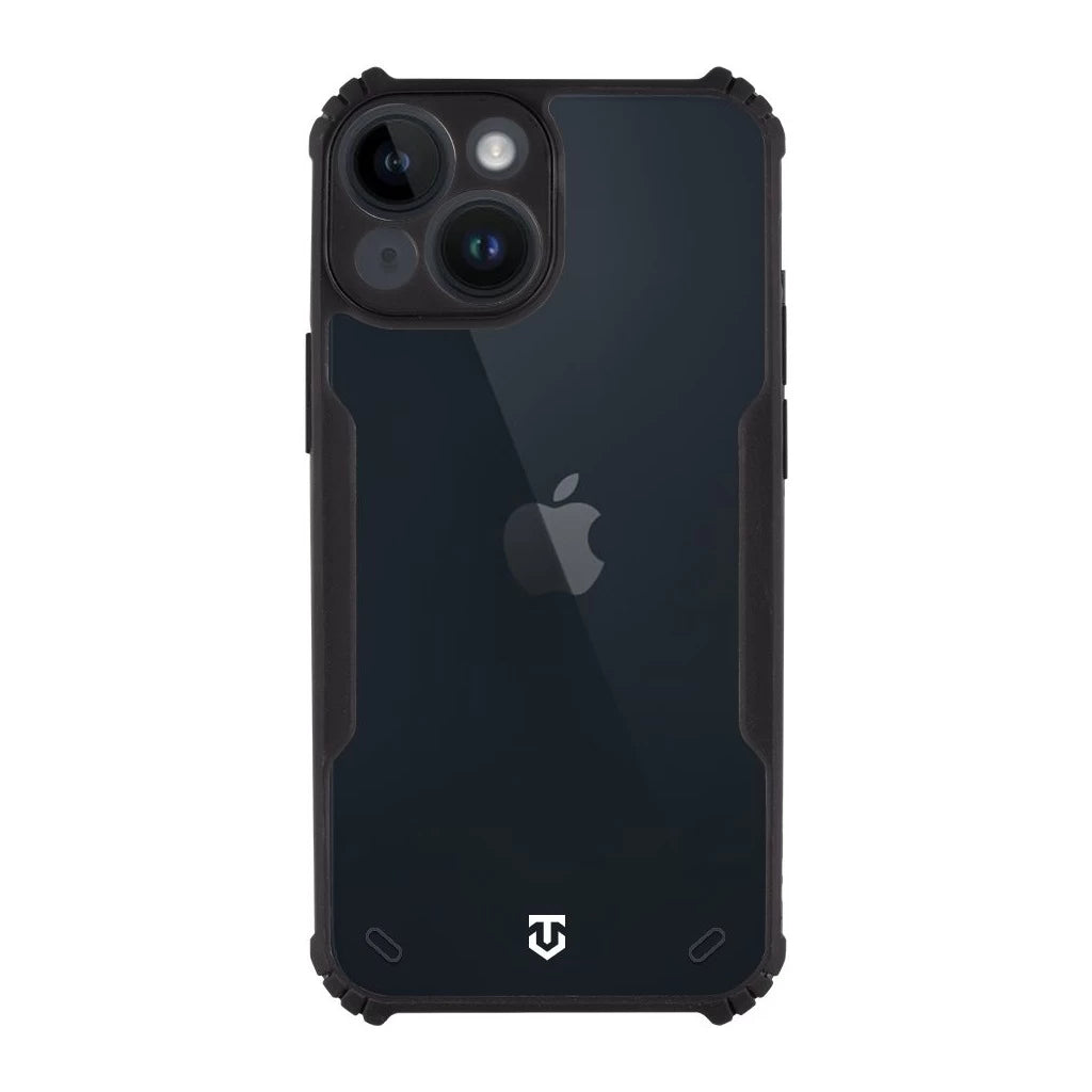 Tactical Quantum Stealth tok Apple iPhone 13 mini készülékhez átlátszó/fekete - iPhone 13 Mini tok a Domshop kínálatából