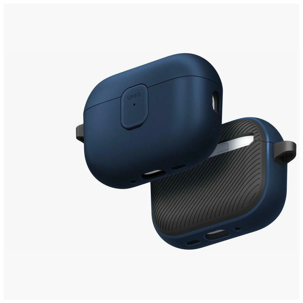 Tok UNIQ Clyde AirPods Pro 3 gen készülékhez kékeszürke - AirPods Pro 3 tok a Domshop kínálatából