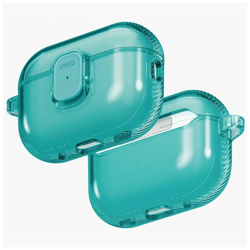 Tok UNIQ Glase Pro AirPods Pro 3 készülékhez Lock Case türkiz - AirPods Pro 3 tok a Domshop kínálatából
