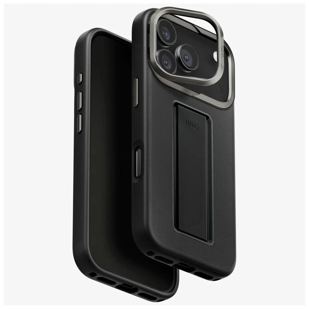 Tok UNIQ Heldro Pro iPhone 17 Pro készülékhez Magclick Charging fekete - iPhone 17 Pro tok a Domshop kínálatából