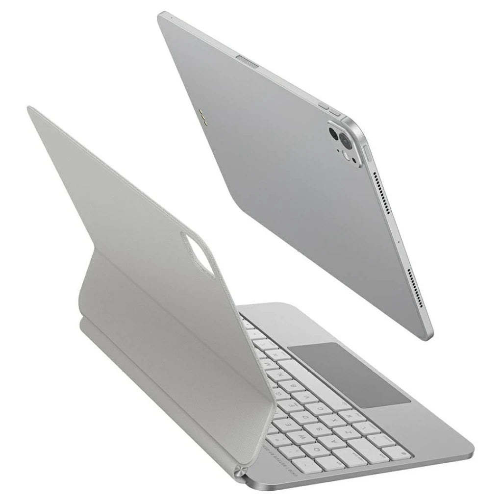 Tok UNIQ Venno Pro Magnetic Smart with keyboard iPad Pro 11" M4 (2024) készülékhez fehér - iPad Pro 11" (2024) tok a Domshop kínálatából