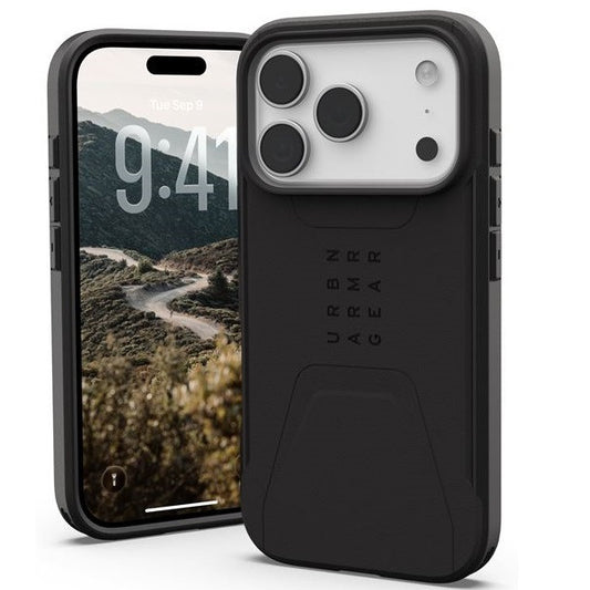 UAG Civilian MagSafe Apple iPhone 17 Pro Max hátlap tok, fekete - iPhone 17 Pro Max tok a Domshop kínálatából
