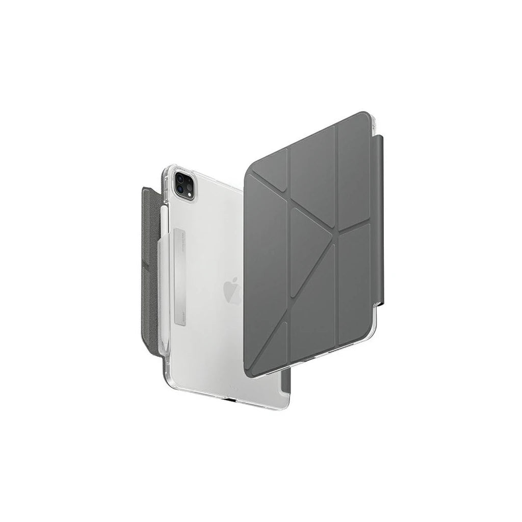 UNIQ Camden Click iPad Pro 13" (2024) készülékhez tok, szürke / rhino szürke - iPad Pro 13" (2024) tok a Domshop kínálatából