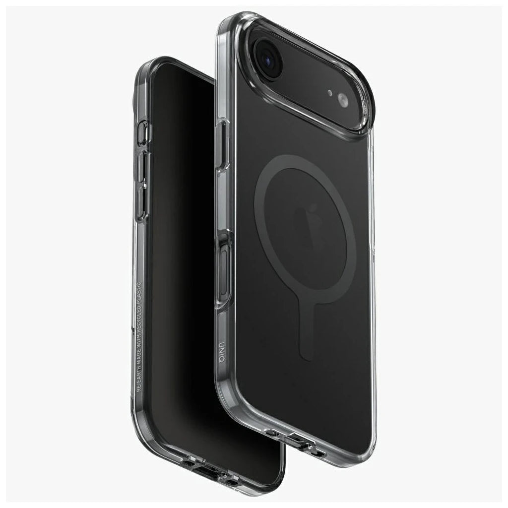 UNIQ Clario MagClick Charging tok Apple Iphone 17 Air készülékhez - black - iPhone 17 Air tok a Domshop kínálatából