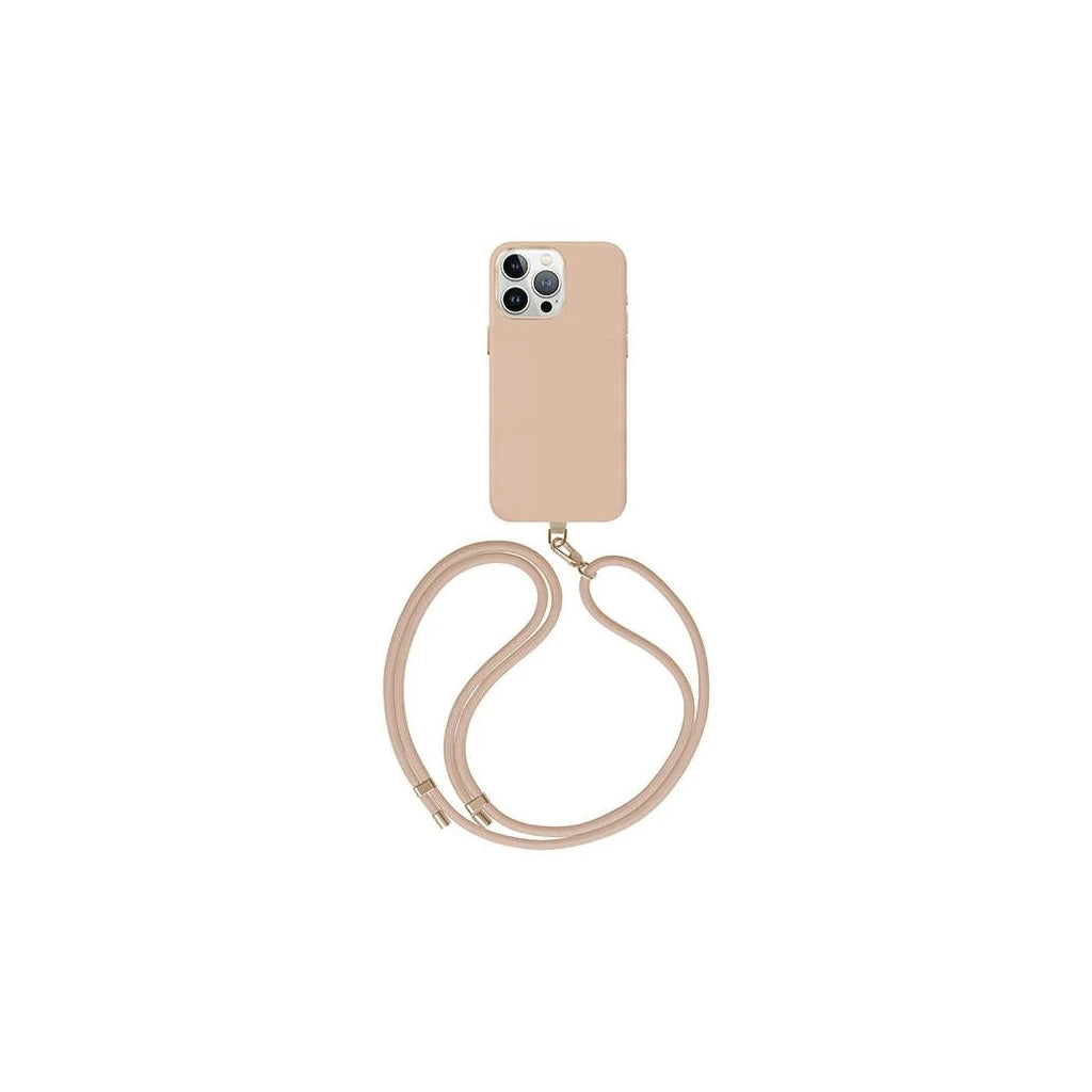 UNIQ Coehl Muse iPhone 15 Pro készülékhez tok 6.1" Magnetic Charging porított bőrszínű - iPhone 15 Pro tok a Domshop kínálatából