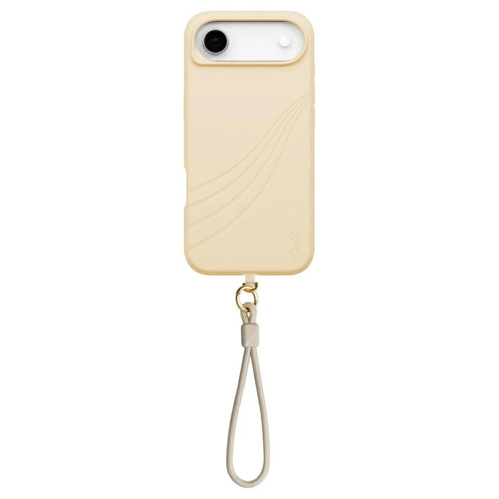 UNIQ Coehl Serina tok iPhone Air készülékhez Magnetic Charging bézs - iPhone 17 Air tok a Domshop kínálatából