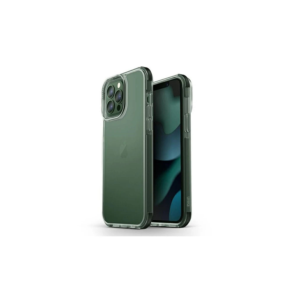UNIQ Combat Case iPhone 13 Pro Max 6,7" készülékhez zöld - iPhone 13 Pro Max tok a Domshop kínálatából