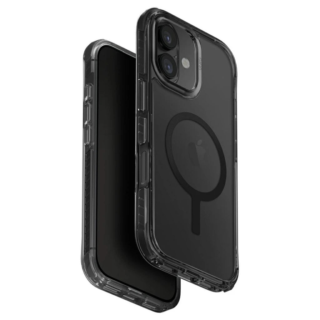 UNIQ Combat tok iPhone 17 készülékhez Magclick Charging fekete - iPhone 17 tok a Domshop kínálatából