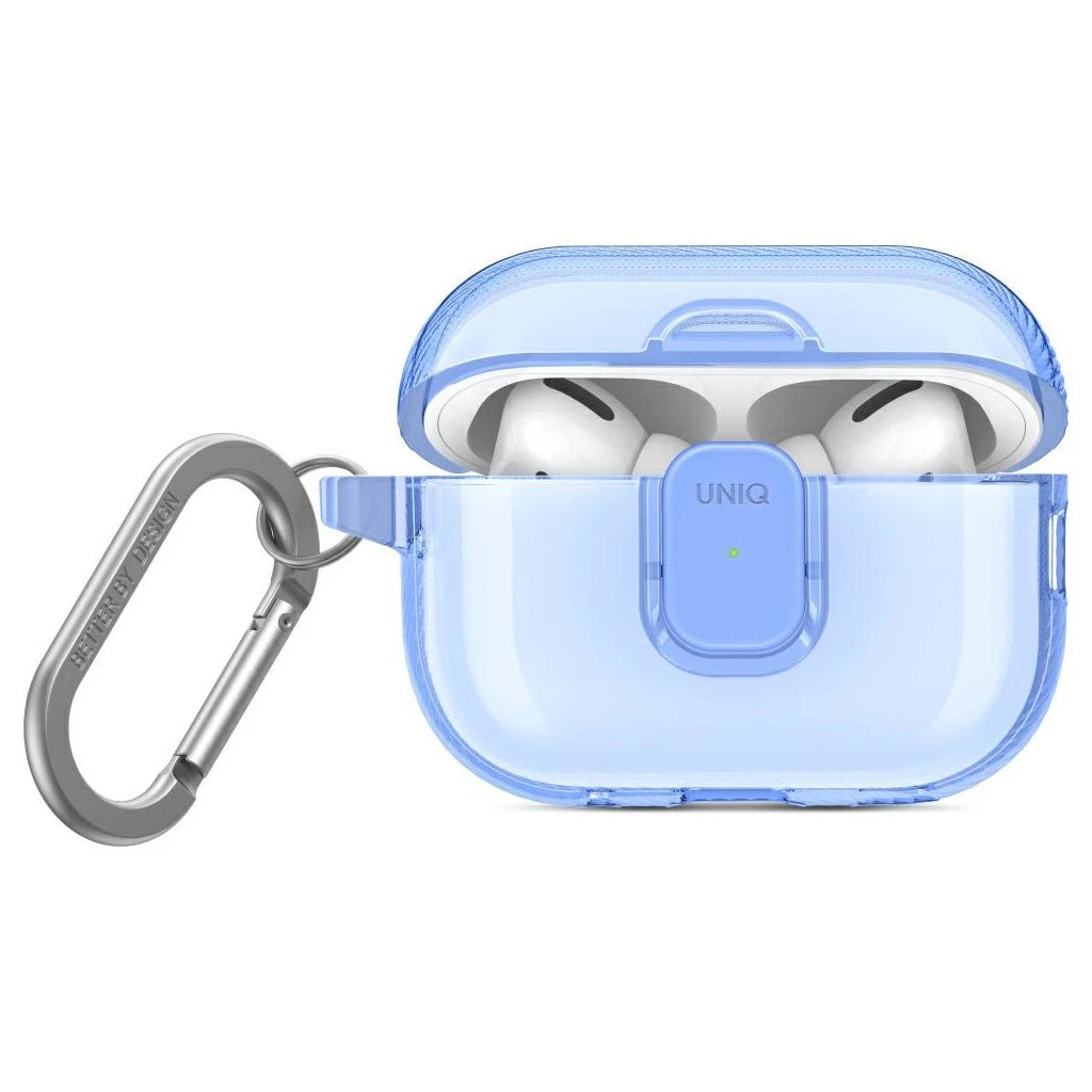 UNIQ Glase Pro AirPods Pro 2 készülékhez tok – Lock Case – kék - AirPods Pro 2 tok a Domshop kínálatából