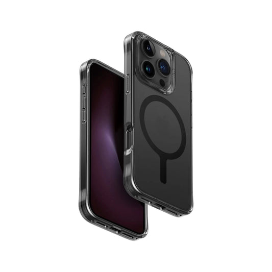 UNIQ Hybrid MagClick Charging Lifepro Xtreme AF tok Apple Iphone 16 Pro készülékhez - frost smoke - iPhone 16 Pro tok a Domshop kínálatából