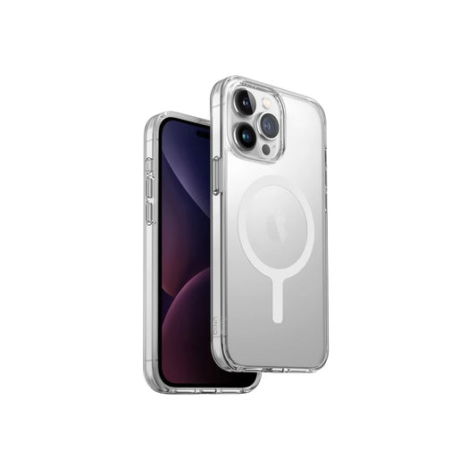 UNIQ Hybrid MagClick Charging Lifepro Xtreme tok Apple Iphone 15 Pro Max készülékhez - dove frost clear - iPhone 15 Pro Max tok a Domshop kínálatából