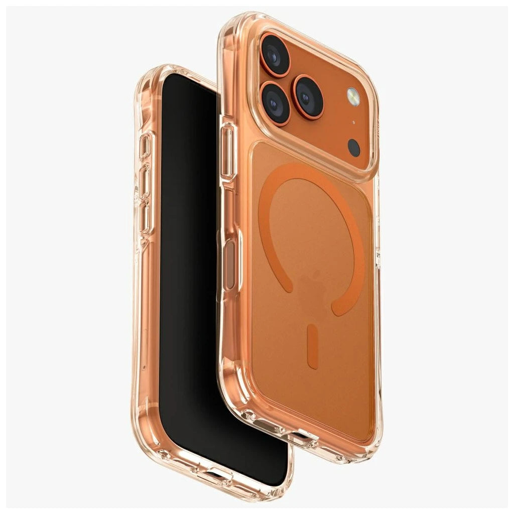 UNIQ Hybrid MagClick Charging Lifepro Xtreme tok Apple Iphone 17 Pro készülékhez - orange - iPhone 17 tok a Domshop kínálatából