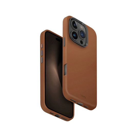UNIQ Hybrid MagClick Charging Lyden tok Apple Iphone 16 Pro készülékhez - caramel - iPhone 16 Pro tok a Domshop kínálatából
