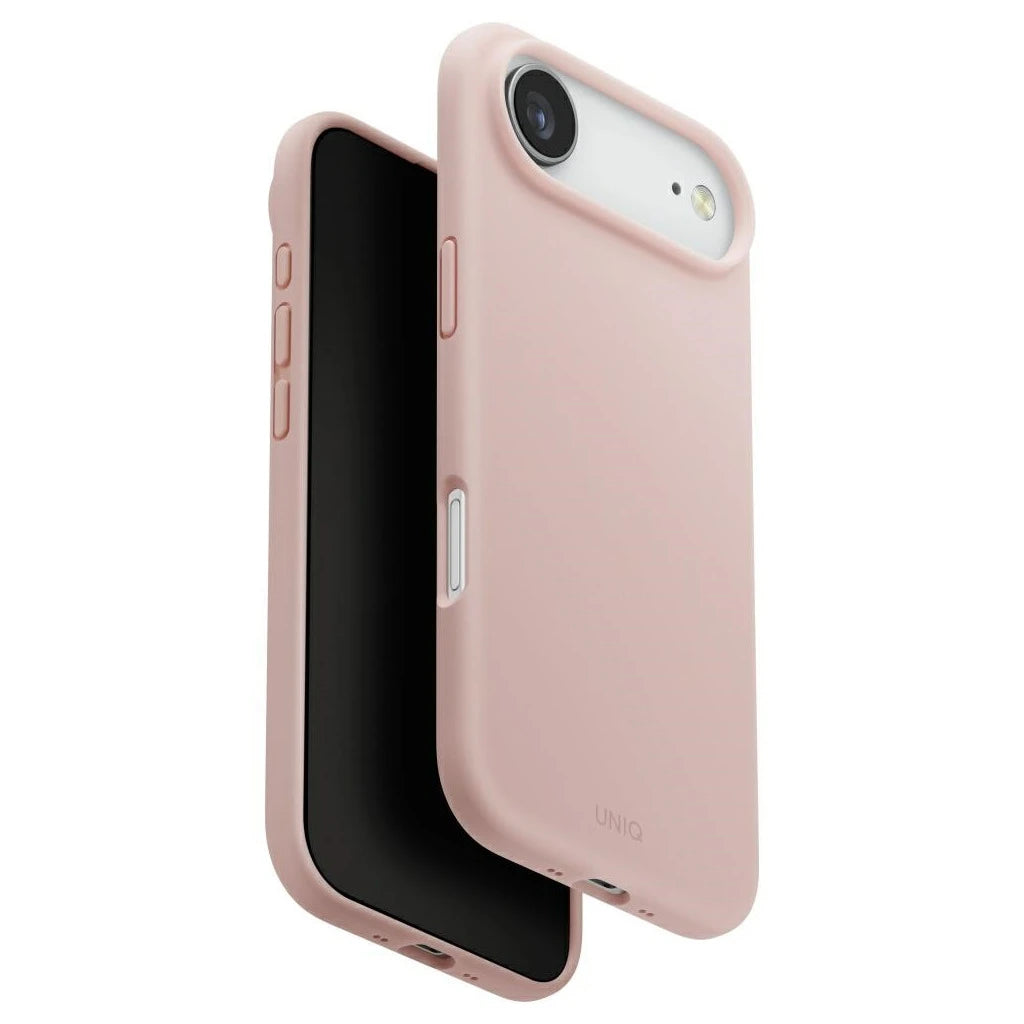 UNIQ Lino MagClick Charging tok Apple Iphone 17 Air készülékhez - pink - iPhone 17 Air tok a Domshop kínálatából