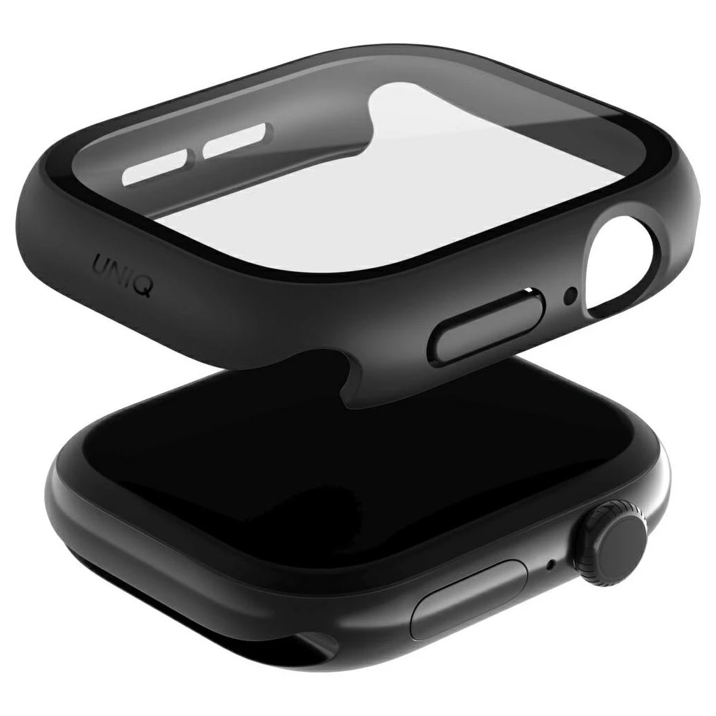 UNIQ Nautic tok Apple Watch 46mm készülékhez fekete - Apple Watch Tokok a Domshop kínálatából