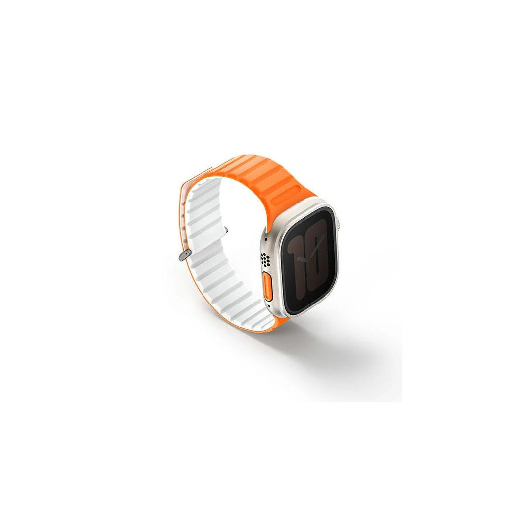 UNIQ Strap Revix Evo Apple Watch Series 1/2/3/4/5/6/7/8/9/SE/SE2/SE3/Ultra1/2 készülékhez 42/44/45/49mm szíj Reversib - Apple Watch Szilikon Szíjak a Domshop kínálatából