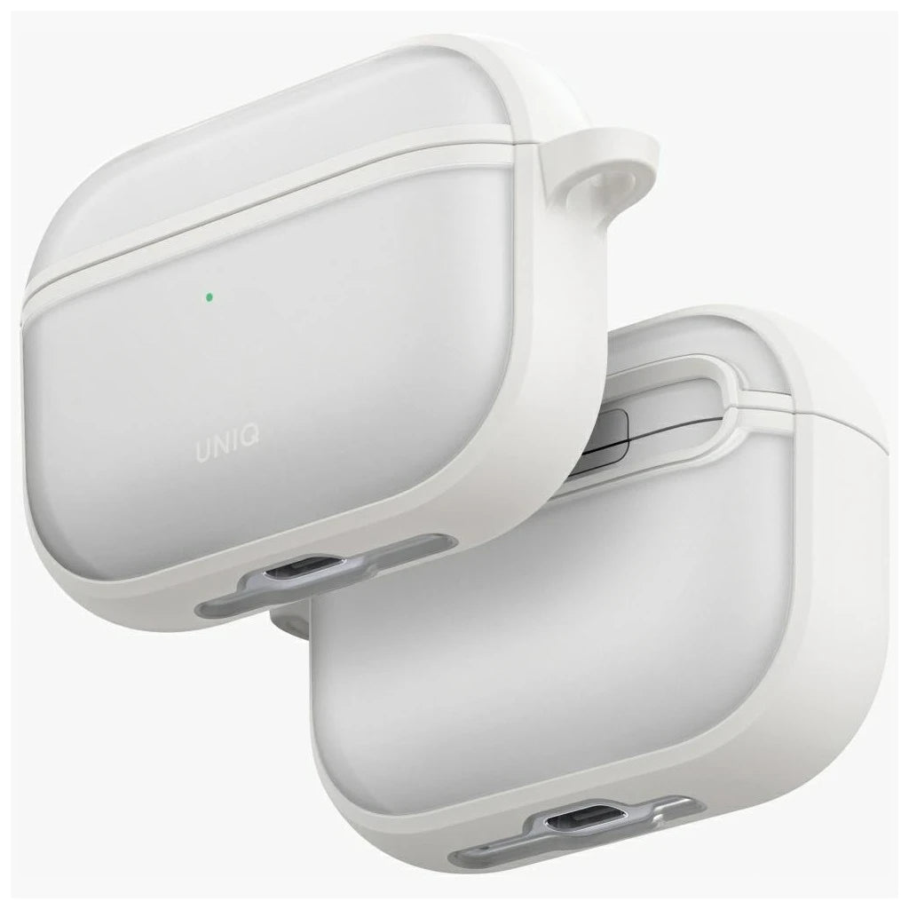 UNIQ Veren tok AirPods Pro 3 készülékhez fehér - AirPods Pro 3 tok a Domshop kínálatából
