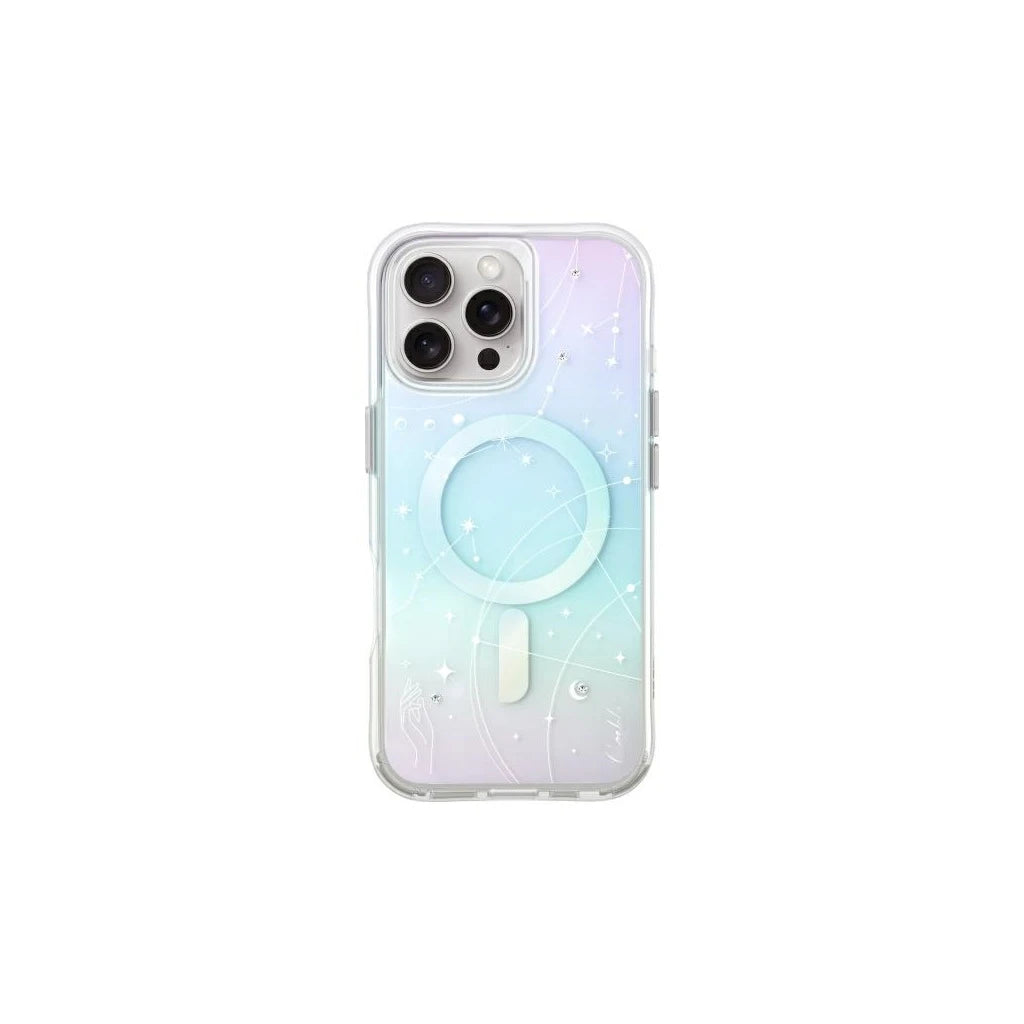UNIQ tok Coehl Celest iPhone 16 Pro Max készülékhez 6.9" mágneses töltés, opál/irizáló - iPhone 16 Pro Max tok a Domshop kínálatából