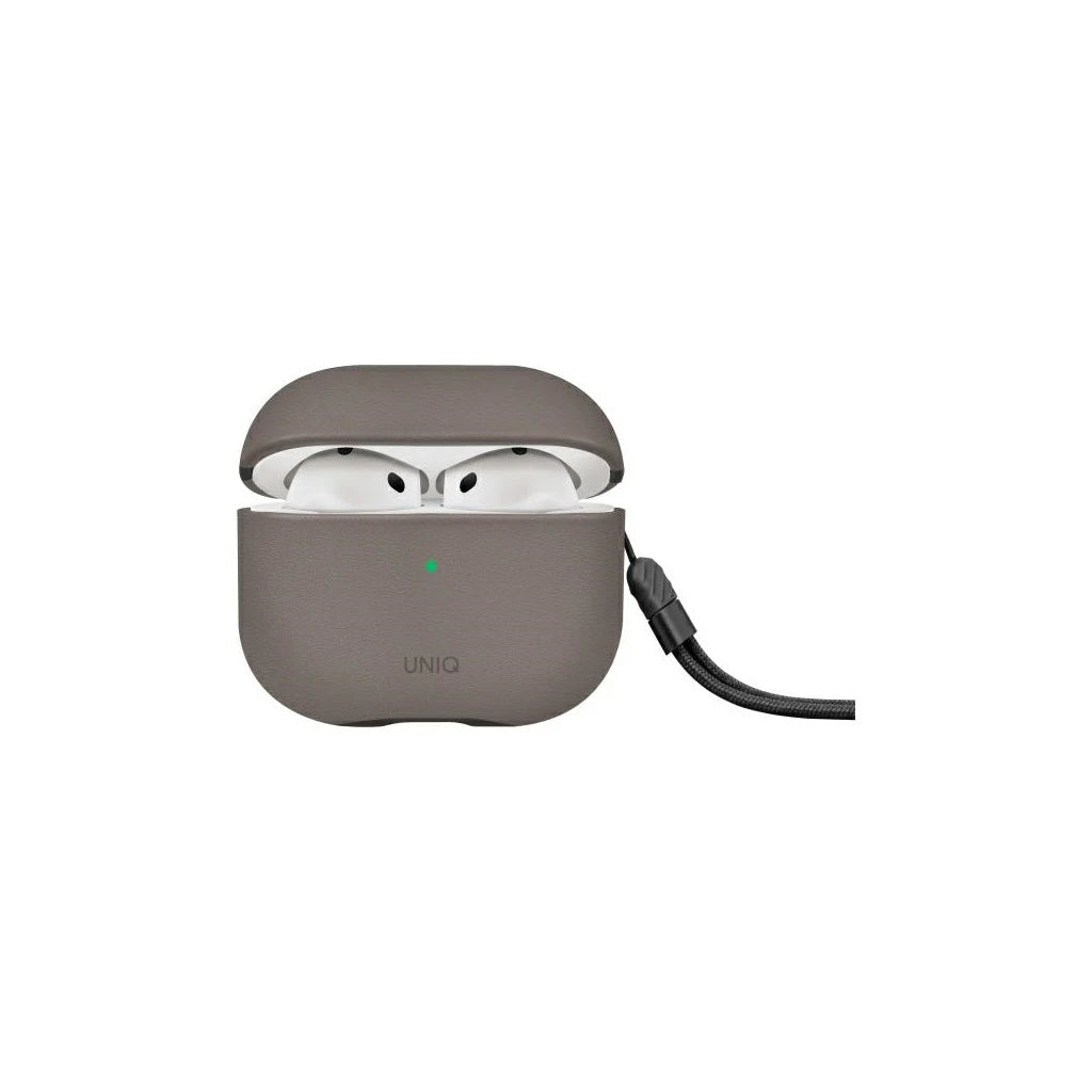 UNIQ tok Lyden DS AirPods 4 készülékhez flint szürke - AirPods 4 tok a Domshop kínálatából