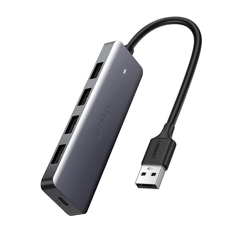 Ugreen CM219 hub adapter 4xUSB-A 3.0-USB-A, szürke - Átalakító, hub a Domshop kínálatából