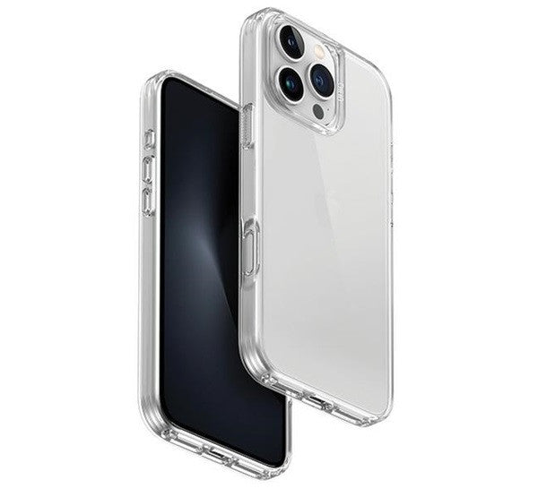 Uniq Air Fender Apple iPhone 16 Pro Max szilikon tok, átlátszó - iPhone 16 Pro Max tok a Domshop kínálatából