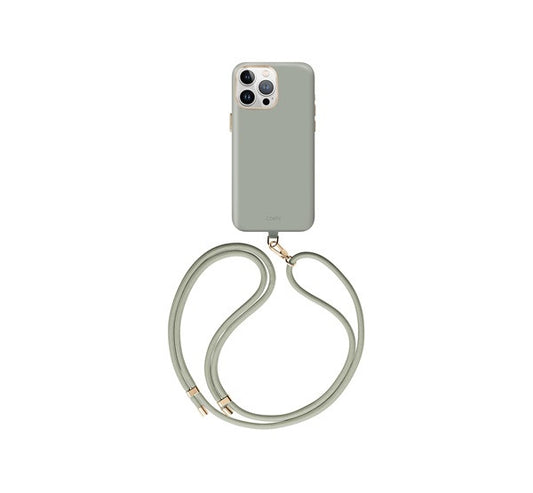 Uniq Coehl Creme Apple iPhone 15 Pro Max Magsafe kombatibilis tok, sage / zöld - iPhone 15 Pro Max tok a Domshop kínálatából