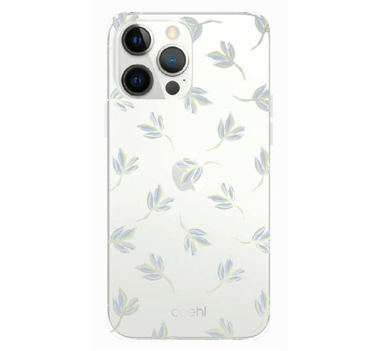 Uniq Coehl Fleur Apple iPhone 13 Pro, szilikon tok, kék - iPhone 13 Pro tok a Domshop kínálatából
