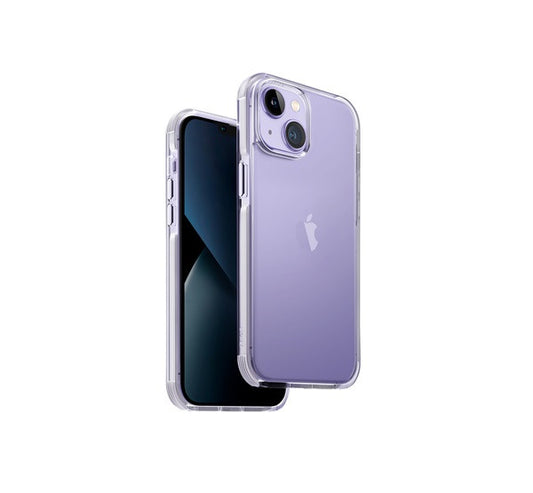 Uniq Combat Apple iPhone 14 Plus, szilikon tok, levendula - iPhone 14 Plus tok a Domshop kínálatából