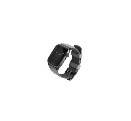 Uniq Linus Airosoft Apple Watch 42/44/45/49mm szilikon szíj, szürke - Apple Watch Szilikon Szíjak a Domshop kínálatából