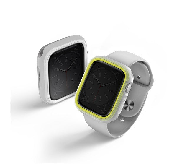 Uniq Moduo Apple Watch 41mm/40mm tok cserélhető kerettel, zöld/fehér - Apple Watch Tokok a Domshop kínálatából