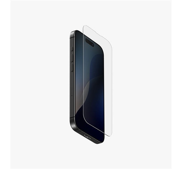 Uniq Optix Clear iPhone 16 Pro / 17 / 17 Pro tempered glass kijelzővédő fólia, átlátszó - iPhone 16 Pro fólia a Domshop kínálatából