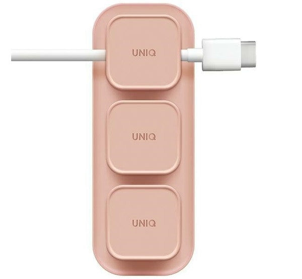 Uniq Pod mágneses kábelrendező, rózsaszín - Egérpad a Domshop kínálatából