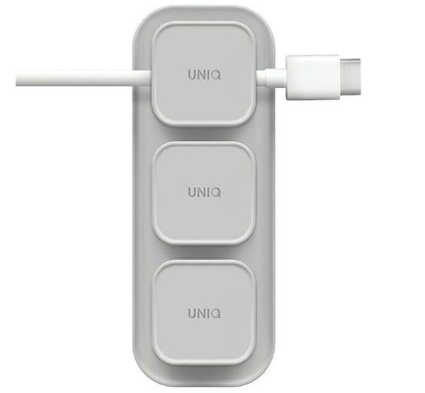 Uniq Pod mágneses kábelrendező, szürke - Egérpad a Domshop kínálatából