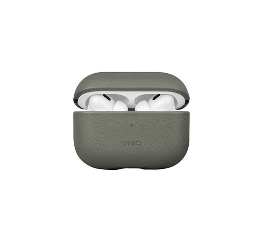 Uniq Terra Apple Airpods Pro 2 bőr tok, zöld - AirPods Pro 2 tok a Domshop kínálatából