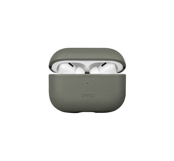 Uniq Terra Apple Airpods Pro 2 bőr tok, zöld - AirPods Pro 2 tok a Domshop kínálatából