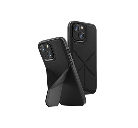 Uniq Transforma Apple iPhone 14 Plus, MagSafe szilikon tok, fekete - iPhone 14 Plus tok a Domshop kínálatából
