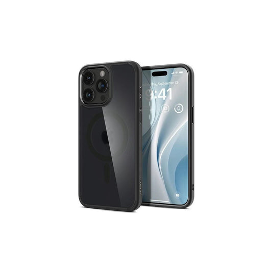 Spigen Ultra Hybrid MAG Magsafe tok iPhone 15 Pro 6.1" készülékhez, frost fekete ACS06720