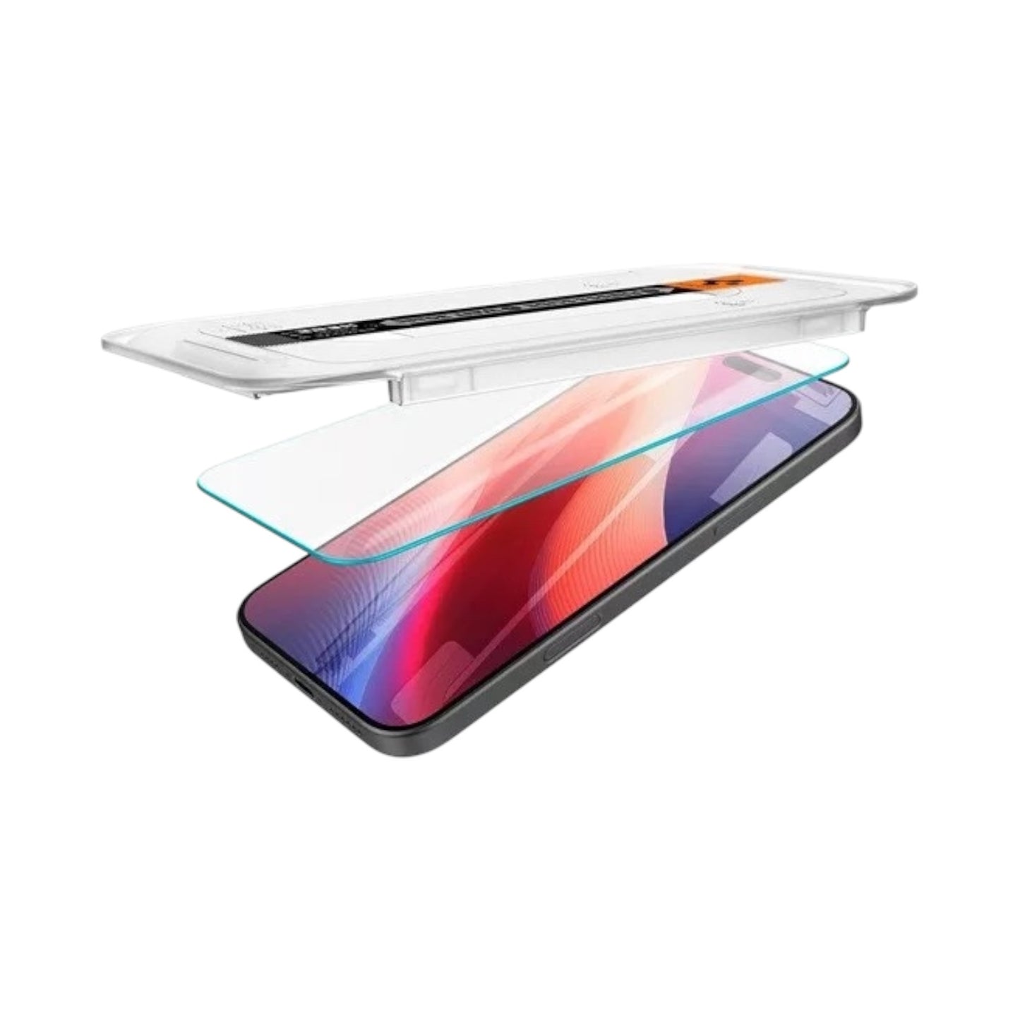 2db Spigen EZ Fit Edzett Üvegfólia -   a Domshop kínálatából