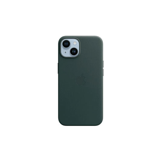 Apple MPPA3ZM/A iPhone 14 Plus / 15 Plus készülékhez 6.7 hüvelykes erdőzöld bőr tok MagSafe -  iPhone 14 Plus/15Plus tok a Domshop kínálatából