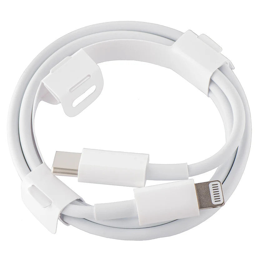 Apple USB-C-Lightning kábel, 1m, 96W, 4.7A, fehér, csomagolás nélkül (Bulk) -  Lightning kábel a Domshop kínálatából