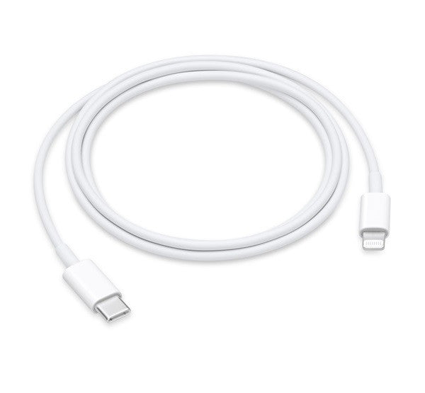 Apple USB-C / Lightning töltő- és adatkábel, 1m, fehér, MUQ93ZM/A Retail dobozos -  Lightning kábel a Domshop kínálatából