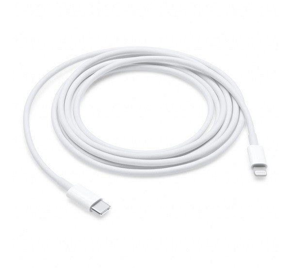 Apple USB-C / Lightning töltő- és adatkábel, 2m, fehér, MQGH2ZM/A Retail dobozos -  Lightning kábel a Domshop kínálatából