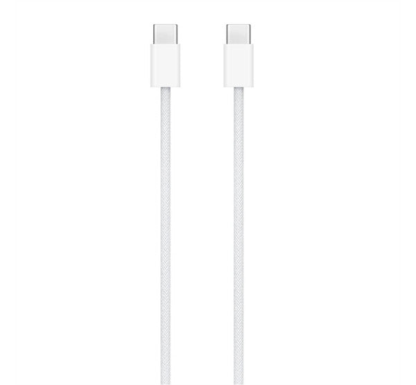 Apple USB-C / USB-C töltő kábel, 240W, 2m, fehér (MU2G3ZM/A) Retail dobozos -  USB-C kábel a Domshop kínálatából